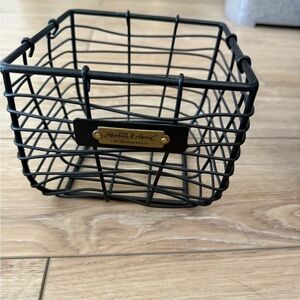 Hearth & Hand Magnolia Black and Gold Wire Storage Basket